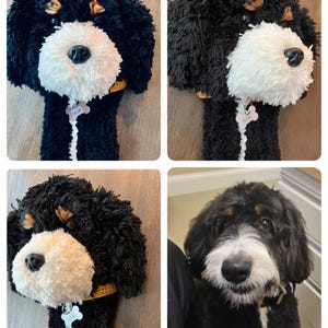 Custom Dog Golf Club Cover, Dog Golf Head Cover, Golf Gift for Dad, Golfer Gift, Gift for Mom, Birthday Gift