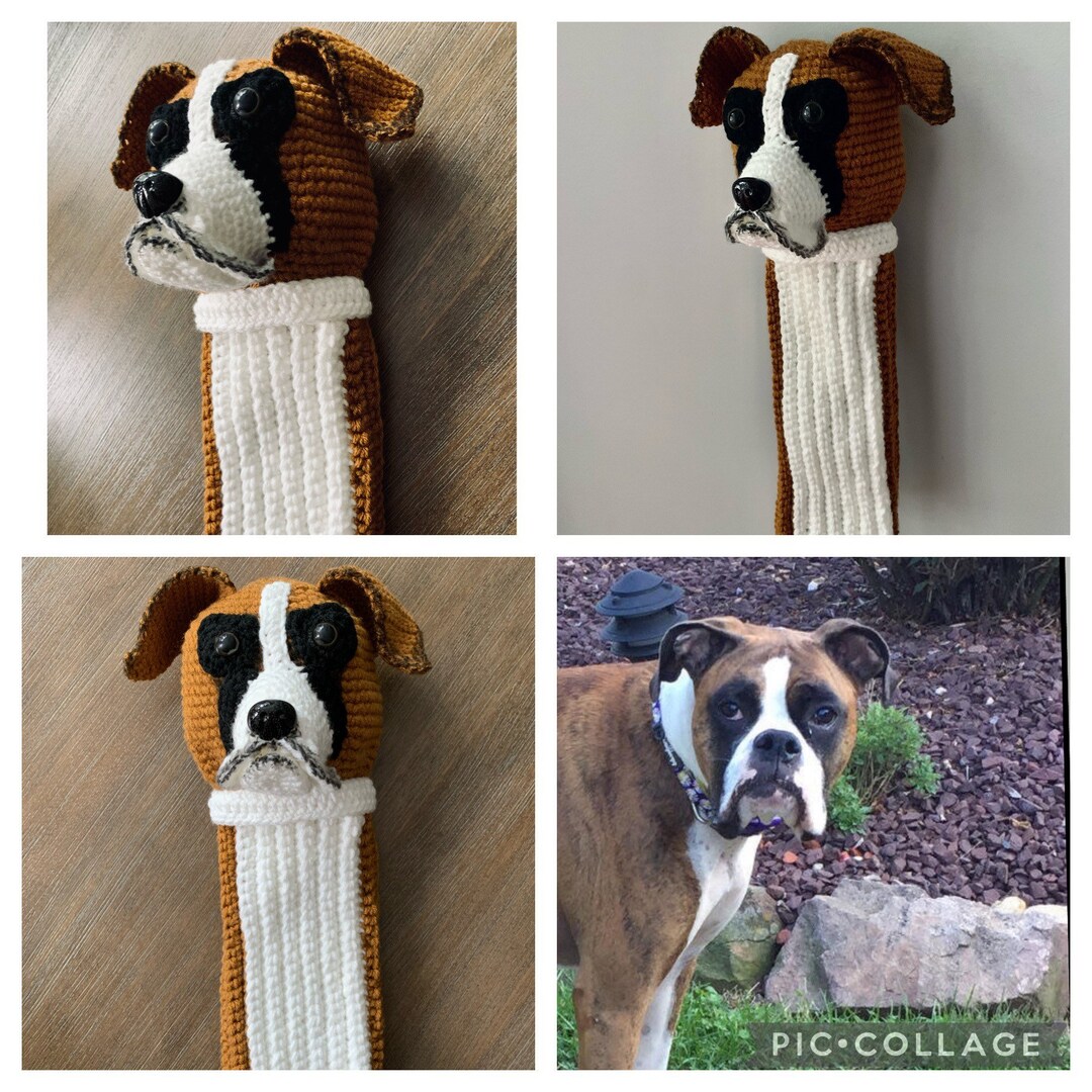 Boxer Custom Dog Golf Club Cover ,dog Golf Club Head Covers, Customized