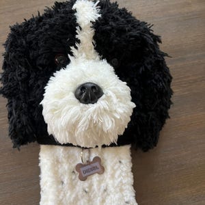 Custom Dog Golf Club Cover, Dog Golf Head Cover, Golf Gift for Dad, Golfer Gift, Gift for Mom, Birthday Gift