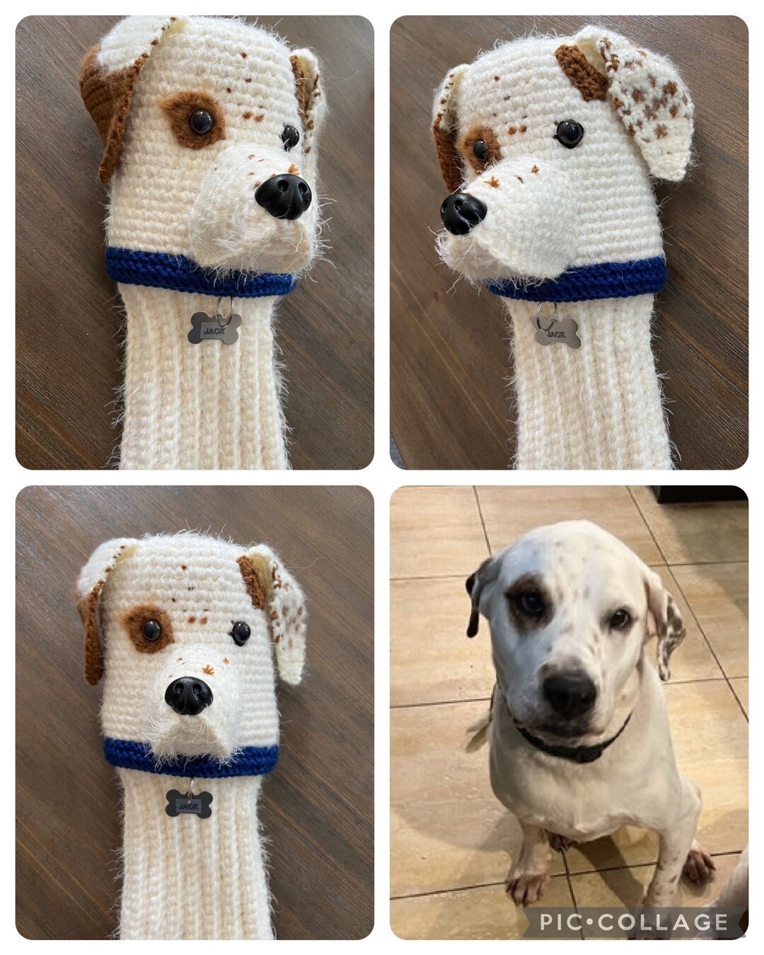 Personalized Dog Golf Head Cover, Fathers Day Gift ,mothers Day Gift, Dog Lovers Gift Etsy