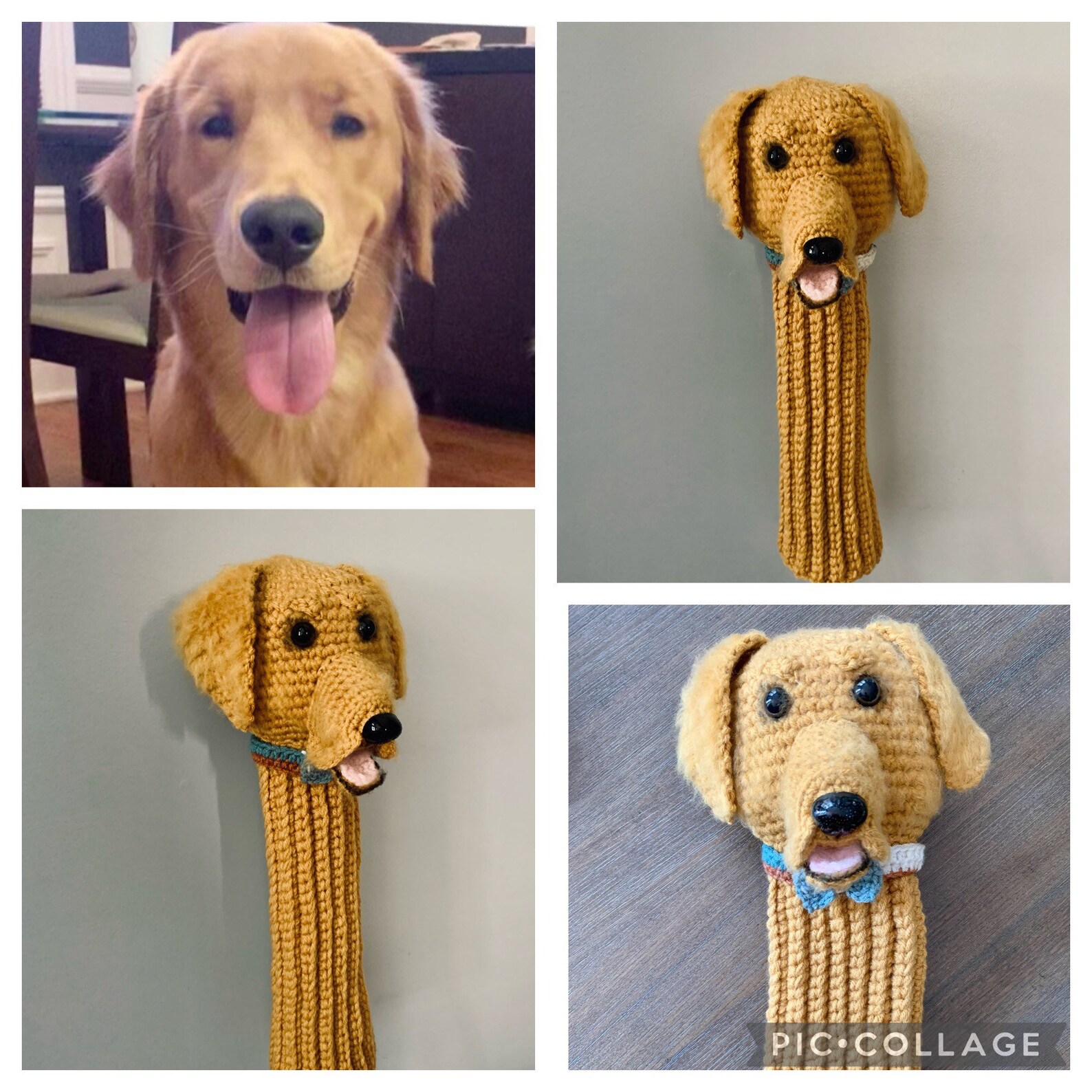 Golf Club Head Cover Handmade Labrador Dog Golf Club Head Etsy