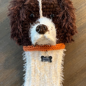 Custom Dog Golf Club Cover, Dog Golf Head Cover, Golf Gift for Dad, Golfer Gift, Gift for Mom, Birthday Gift