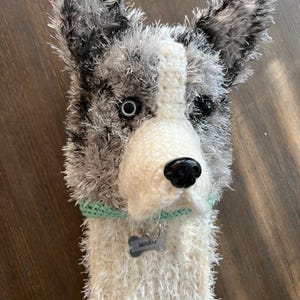 Custom Dog Golf Club Cover, Dog Golf Head Cover, Golf Gift for Dad, Golfer Gift, Gift for Mom, Birthday Gift