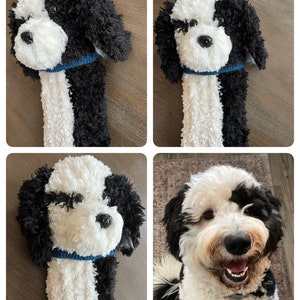 Personalized dog golf head cover, Father’s Day gift ,Mother’s day gift, dog lovers gift
