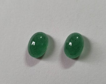 Natürliche Aventurin ovale Form Cabochons grüne Farbe ausgezeichnet machen lose Aventurin grün Cabochons