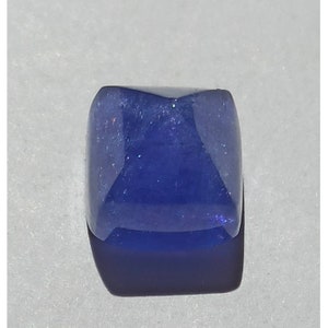 Naturlig Tanzanit Cabochon: Sockerlimpa Ädelsten (12 mm) bild 2