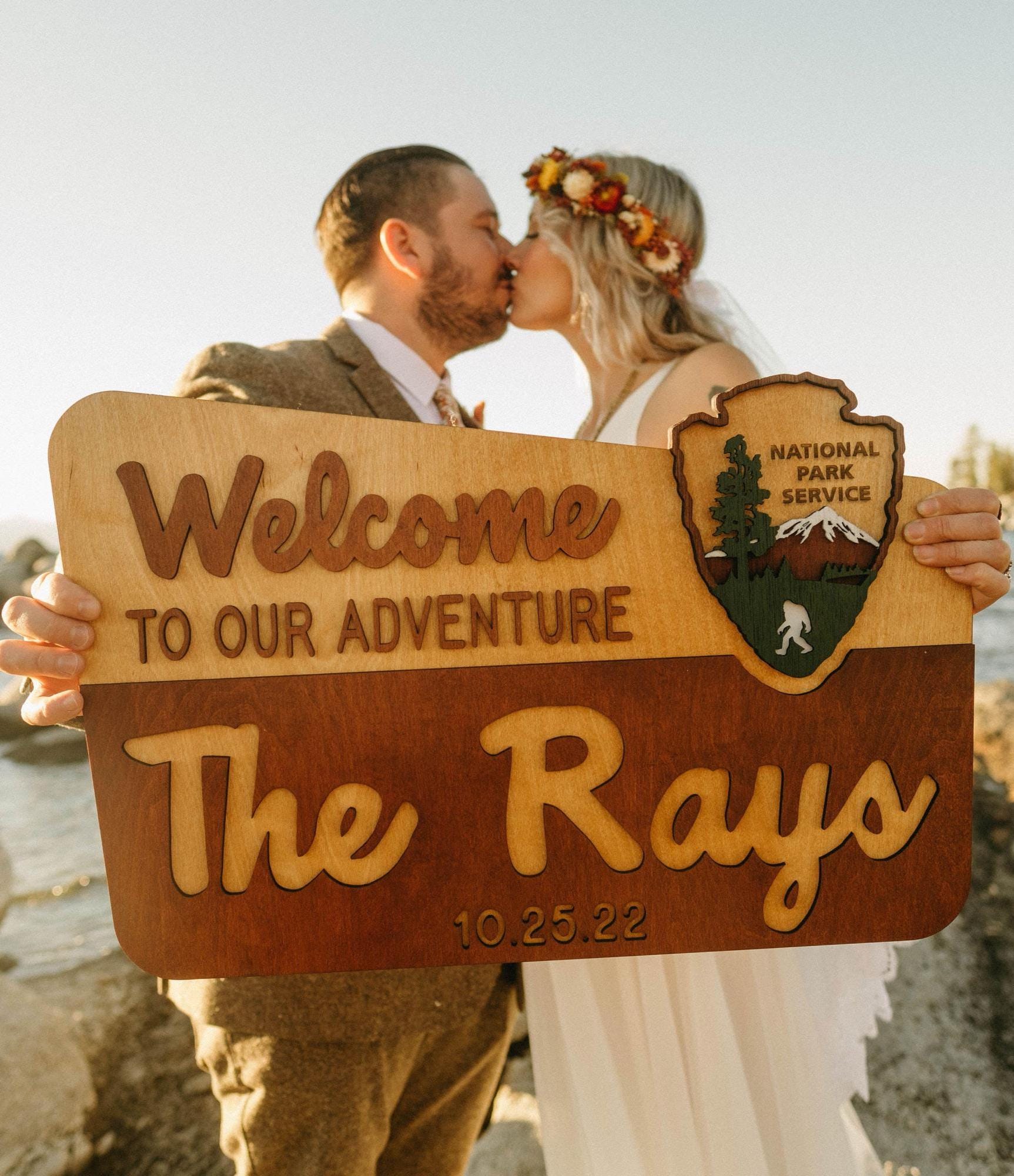 Park Inspired Guestbook Sign