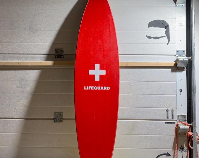 Lifeguard display Decorative Surfboard Wall Art