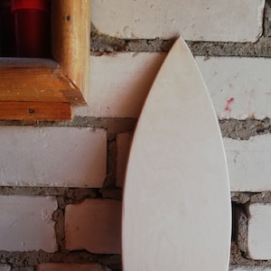 Wooden Mini Surfboard. Great gift for water sports lovers Home Bar Wall Decor Christmas