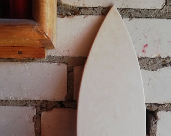 Wooden Mini Surfboard. Great gift for water sports lovers Home Bar Wall Decor Christmas