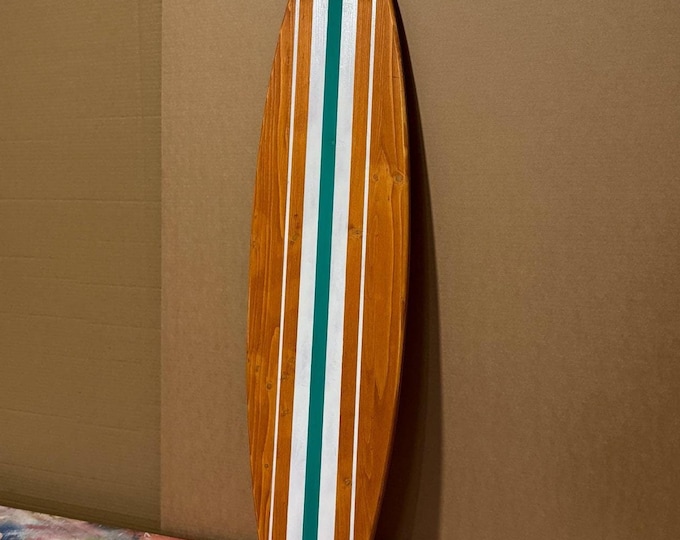 Wooden Vintage Surfboard Decor Wall art Coffee table Surfbrett deko