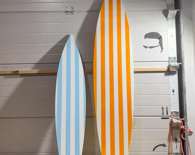 Personalised Wooden Surfboard Decor Wall Art Surfbrett deko