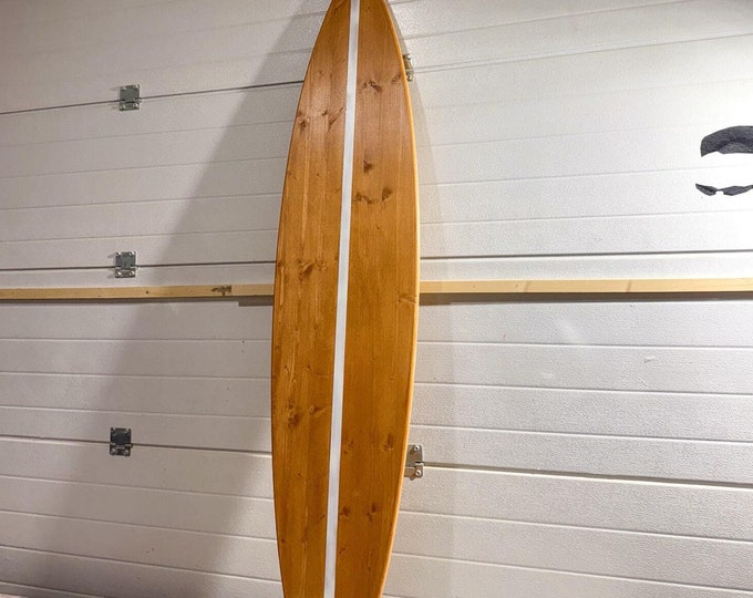 Wooden Custom Decorative Surfboard for Business stand cafe bar menu