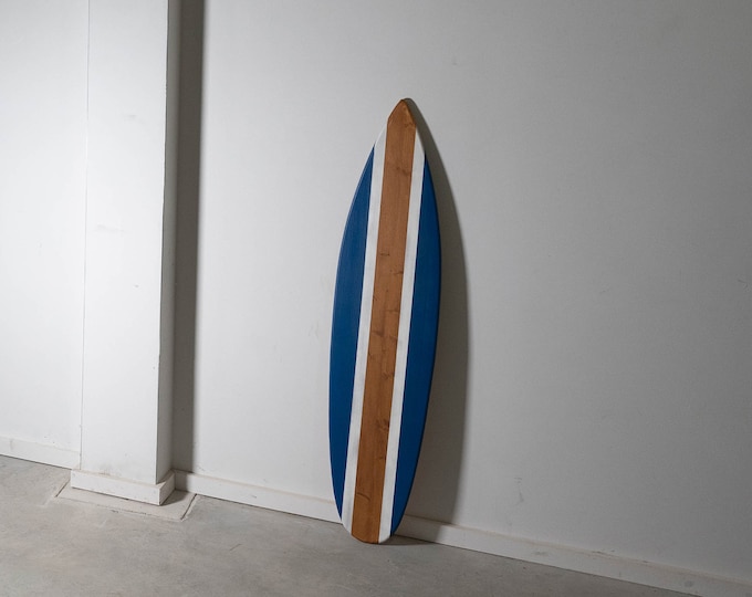 Wooden Vintage Surfboard Decor 1 meter 3.2 ft