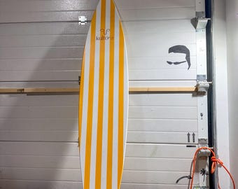 Personalised Decorative Surfboard with custom engraved logo for business stand