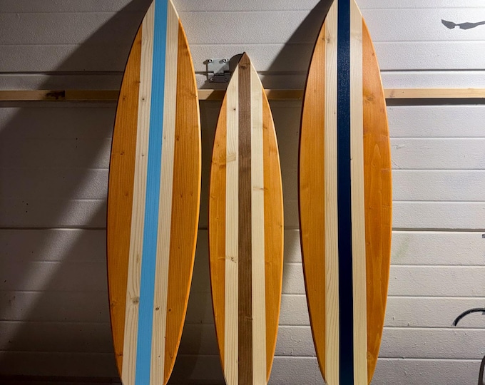 Vintage Decorative Custom Surfboard Wall Art