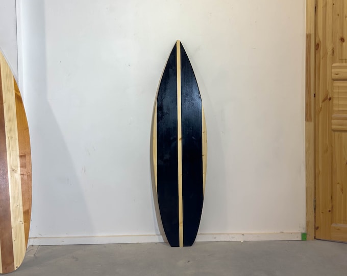 Wooden Vintage Surfboard Decor