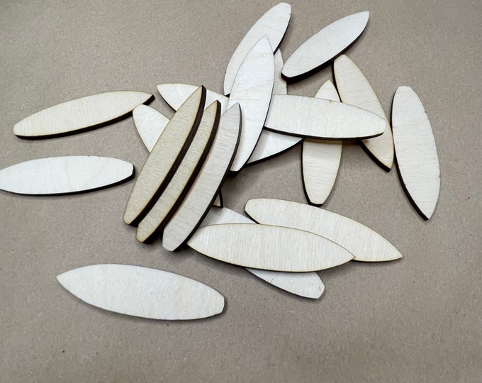 Mini Wooden Surfboards – Perfect for Decoration, Events, Parties, Gifts, and Crafting and DIY Projects