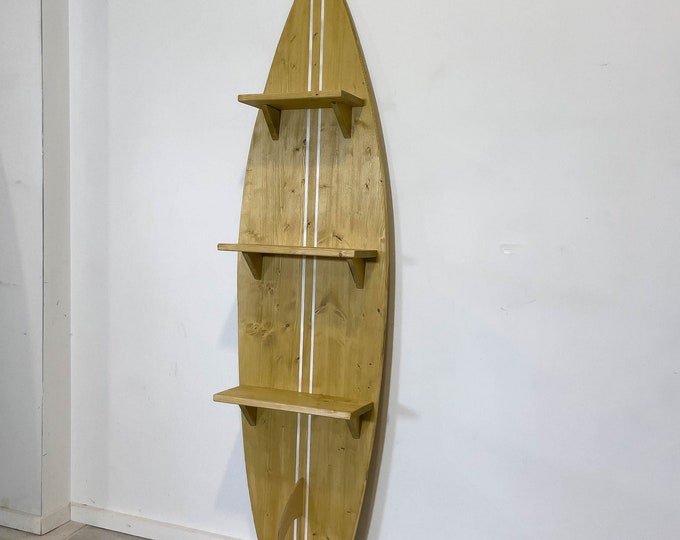 Surfboard Shelf Wall Rack Decor Stand