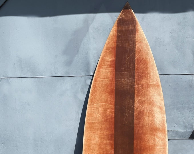 Wooden Vintage Surfboard 1 meter Wall Hanging Decor