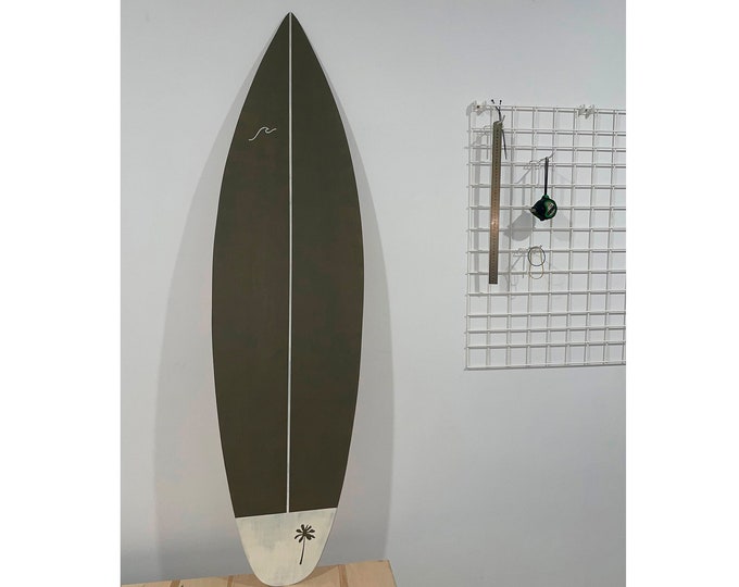 Vintage style Wooden Surfboard 180 cm Wall Decor