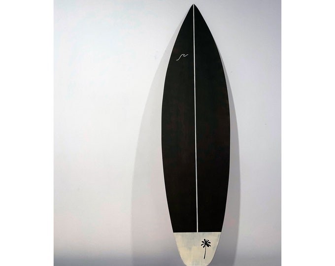 Wooden Surfboard Decor 180 cm Custom Bar Home Wall Decor