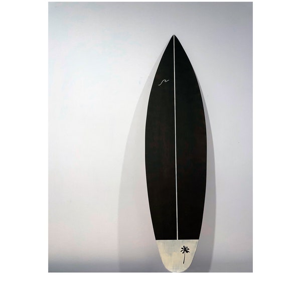 Wooden Surfboard Decor 180 cm Custom Bar Home Wall Decor