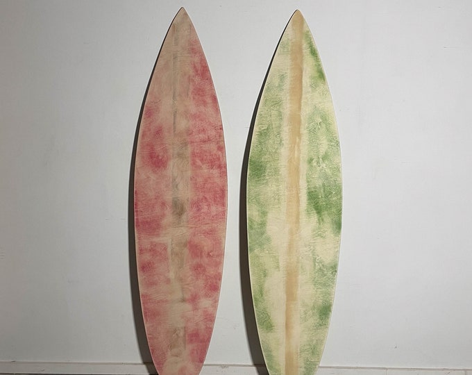 Wooden Vintage Surfboard 180 cm Wall Hanging