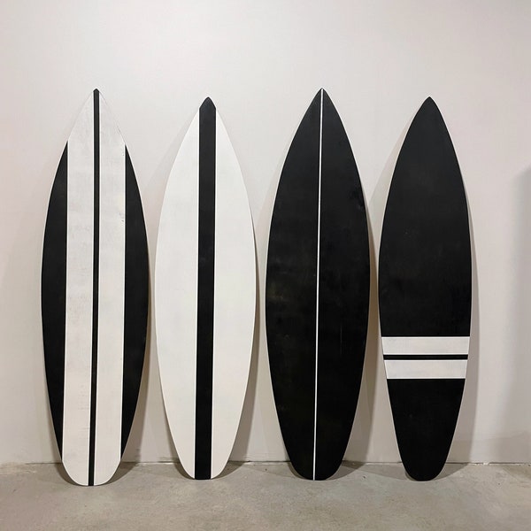 Hölzerne dekorative Surfbrett-Wandkunst | Küsten Dekor | Surfbrett Wanddeko | Hochzeits-Gästebuch