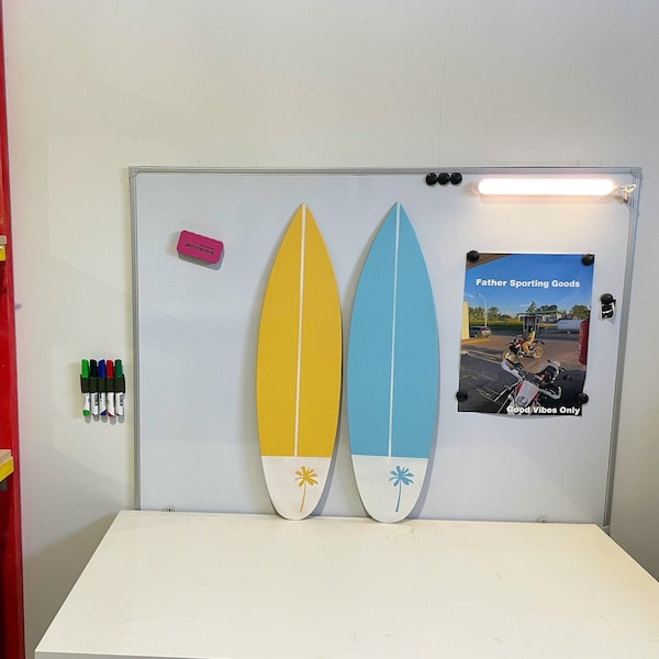 Surfboard Wall Art Etsy UK
