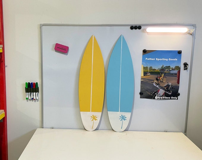 Wooden Surfboard wall art decor