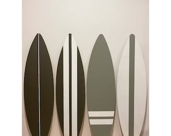 Wooden Decorative Surfboard Wall Art