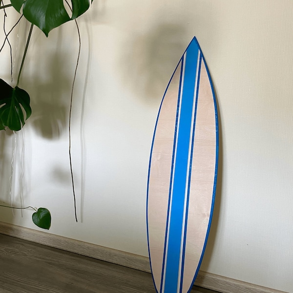 Décoration de planche de surf en bois de 1 mètre