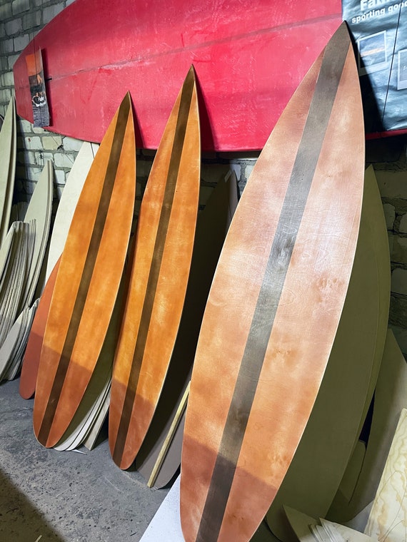 Decoración de pared tabla de surf de mango 38x180 JUANITO