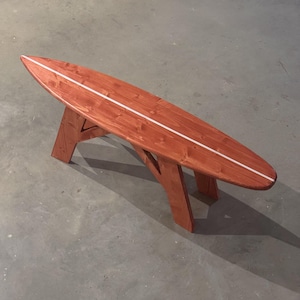 Surfboard Coffee Table Modern Furniture Side table