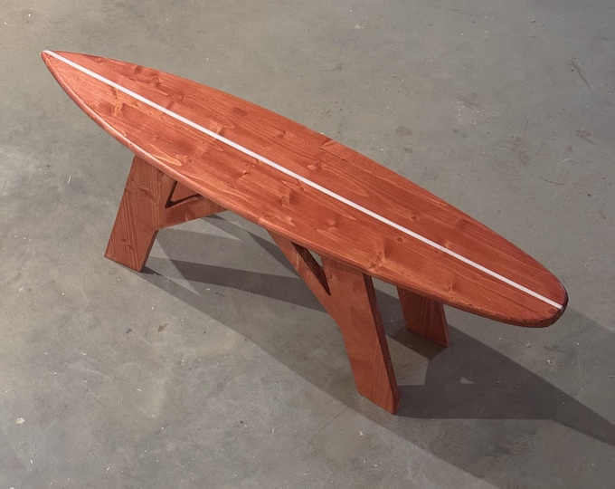 Surfboard Coffee Table Modern Furniture Side table