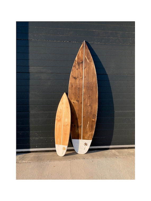 木製ヴィンテージサーフボードウォールアートDecorSurfbrett Deko 180