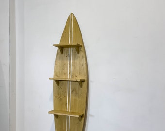 Surfboard Shelf Wall Rack Decor Stand