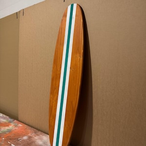 Wooden Vintage Surfboard Decor 1 meter surfbrett deko wall art