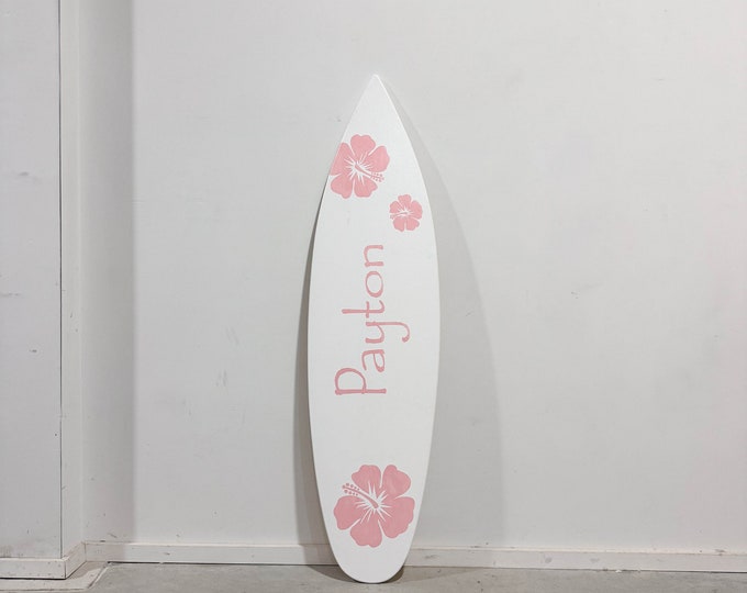 Wooden Vintage Surfboard Decor boho all art