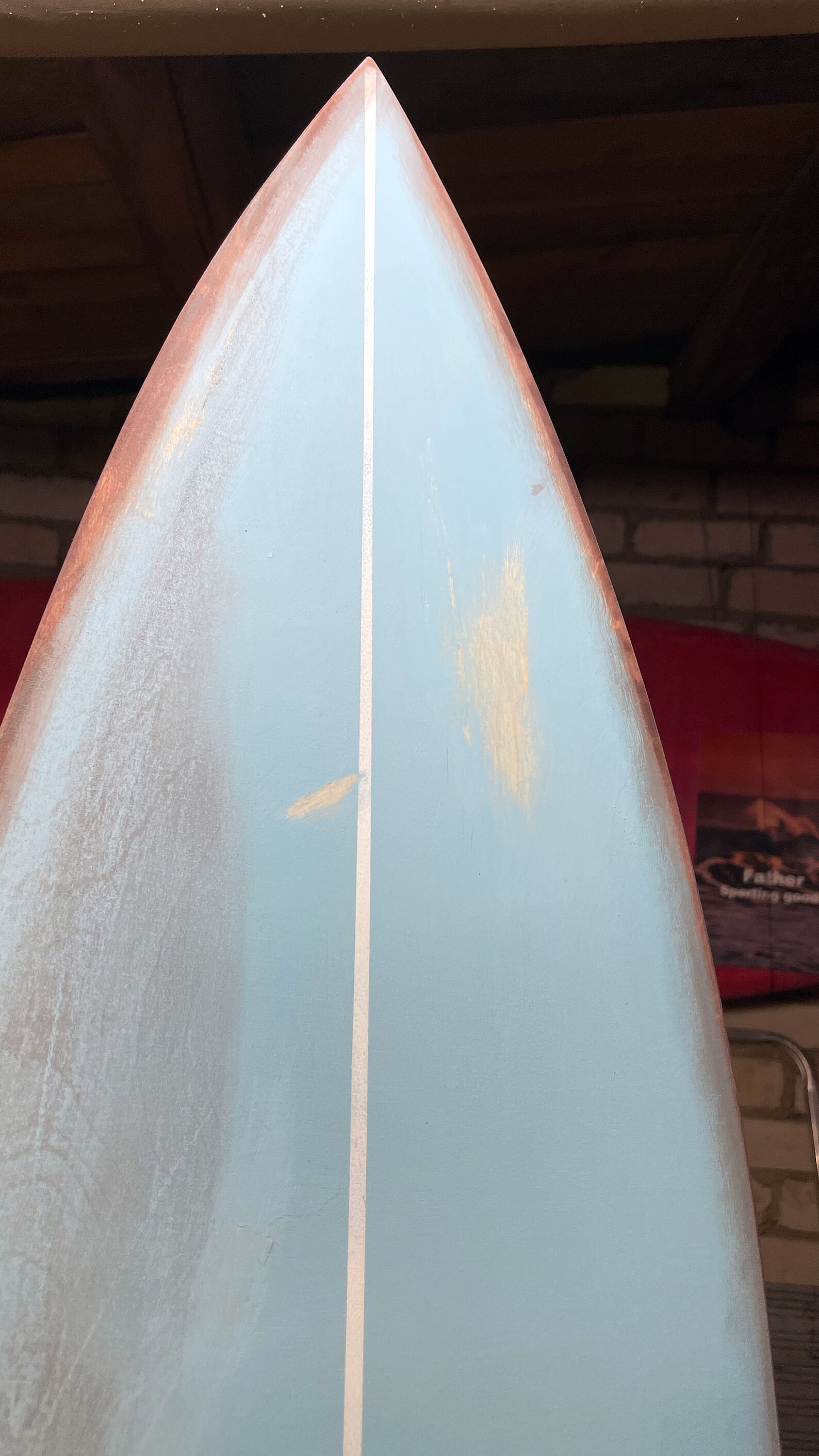 Wooden Surfboard Vintage Decor | Etsy