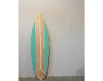 Wooden Surfboard Vintage Decor wall art 180 cm deko surfbrett