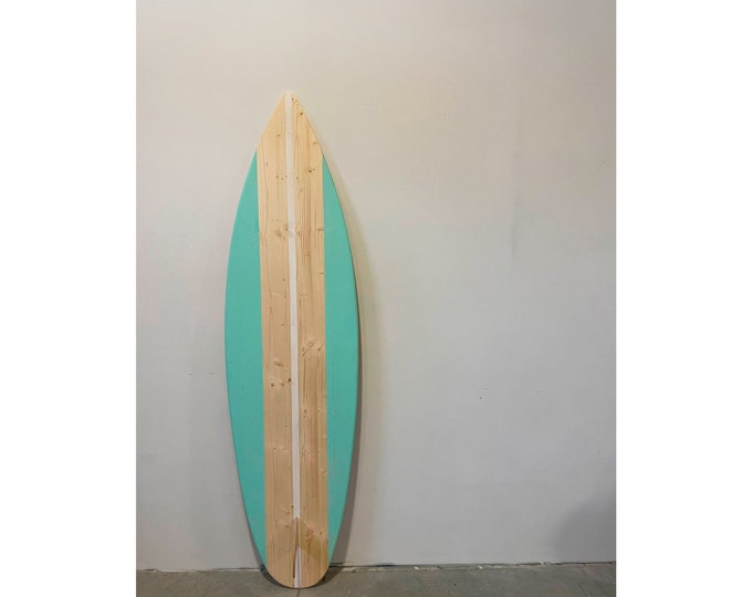 Wooden Surfboard Vintage Decor wall art 180 cm deko surfbrett