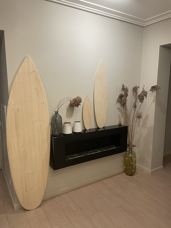 Handcrafted Wooden Mini Surfboard: Home Bar Decor - Etsy Israel