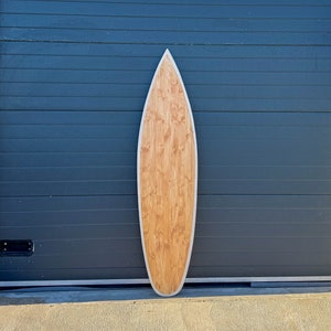 Wooden Vintage Surfboard Decor 180 cm
