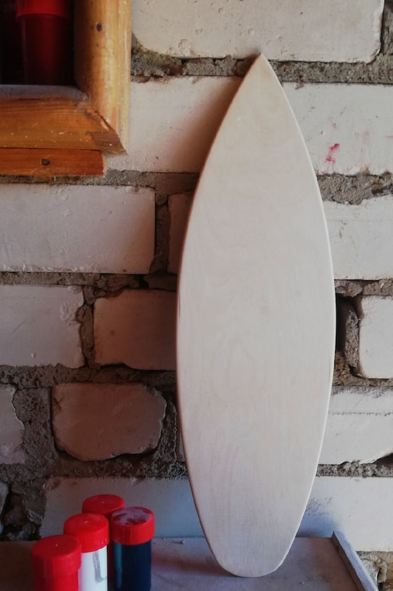 Handcrafted Wooden Mini Surfboard: Home Bar Decor - Etsy Israel