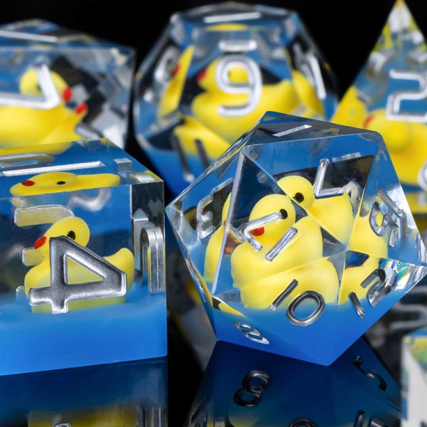 Duck Dnd Dice Etsy