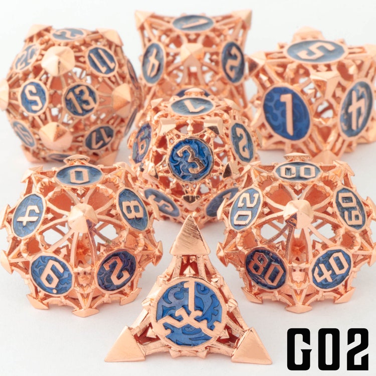 Poludie DND-Würfel-Set Aus Acryl – 15-teilig Mit D3 Bis D100 Für Rollenspiele