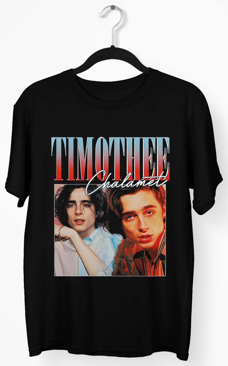 Timothee Chalamet T-Shirt Vtg Timothee Chalamet T-Shirt | Etsy