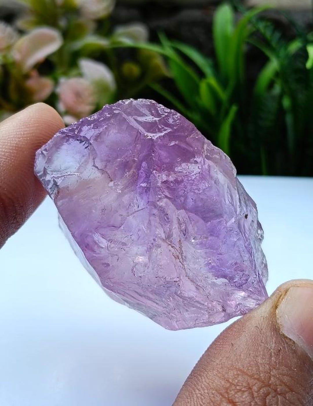 AMETHYST RAW MATERIAL Rough 211 Ct Natural Gemstone Good Quality Nice ...